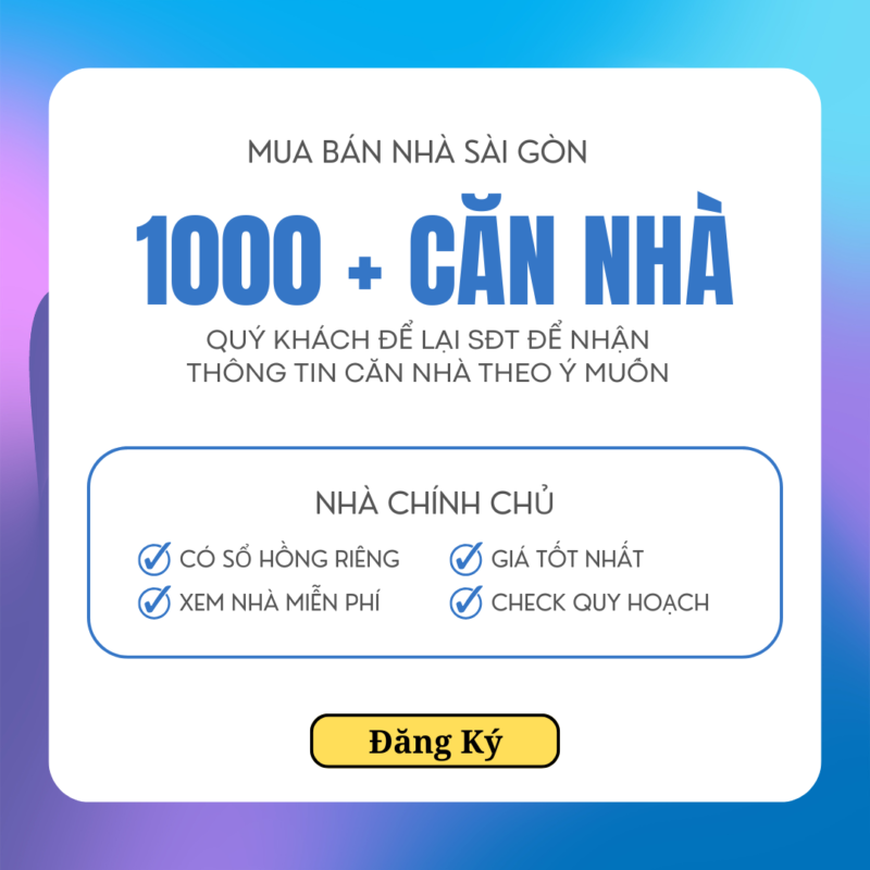Mua bán nhà sài gòn