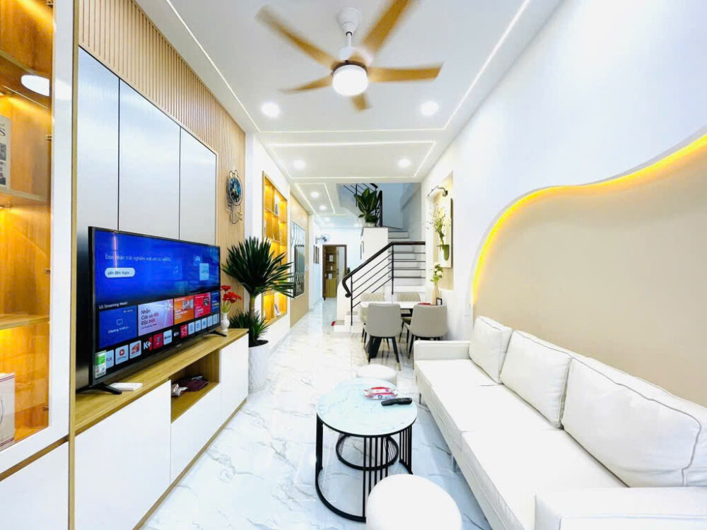 NHÀ ĐẸP FULL NỘI THẤT - MẶT TIỀN TRƯƠNG ĐĂNG QUẾ - P3 GÒ VẤP - 4PN